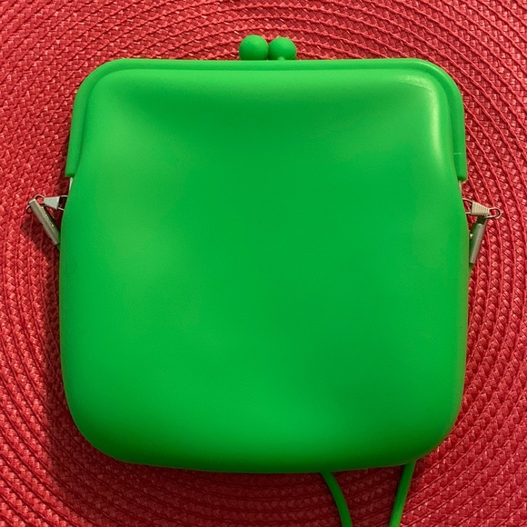 Green Silicon Rubber Crossbody / Clutch - Picture 6 of 16